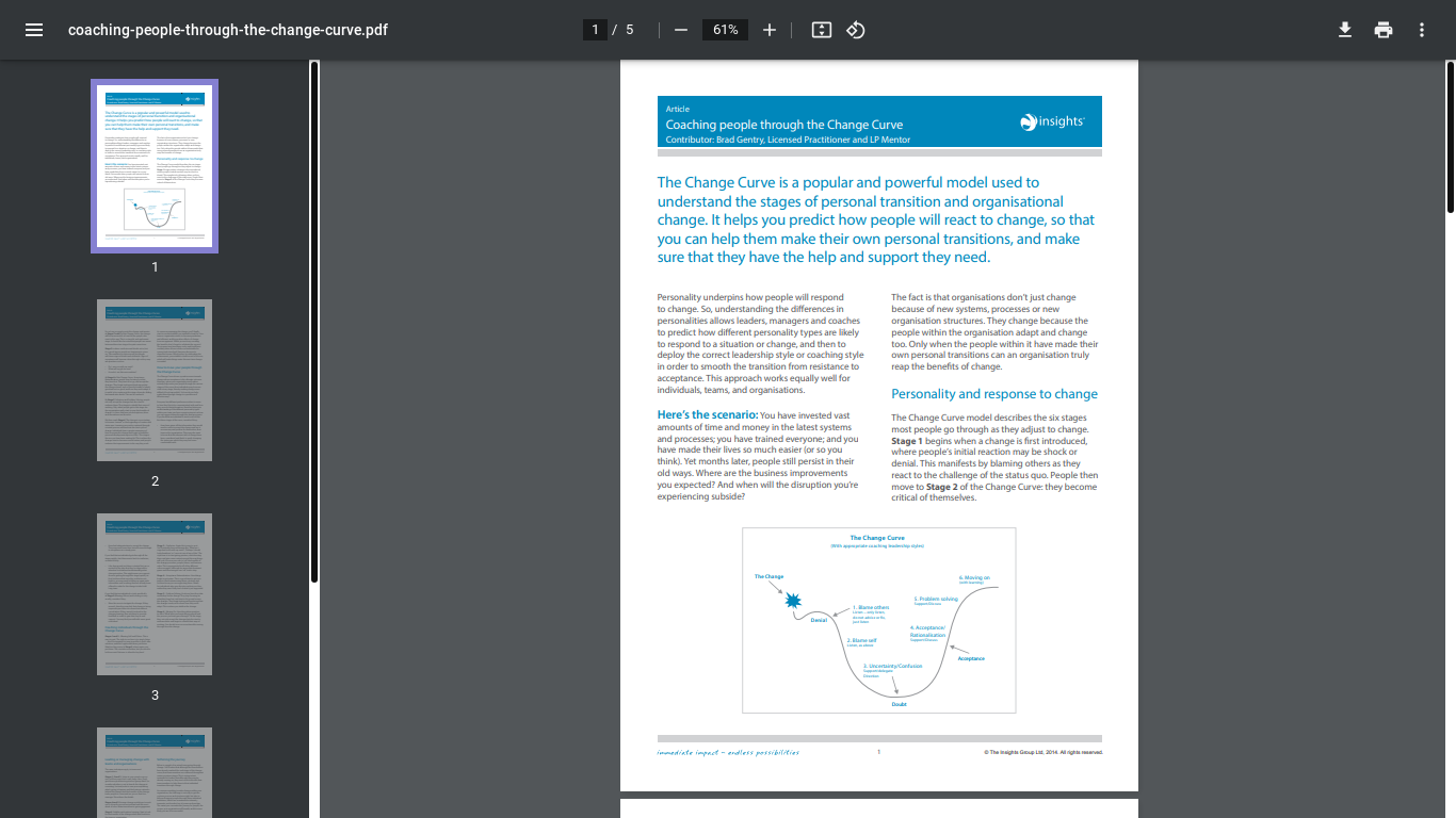 website screenshot of https://www.insights.com/media/1086/coaching-people-through-the-change-curve.pdf