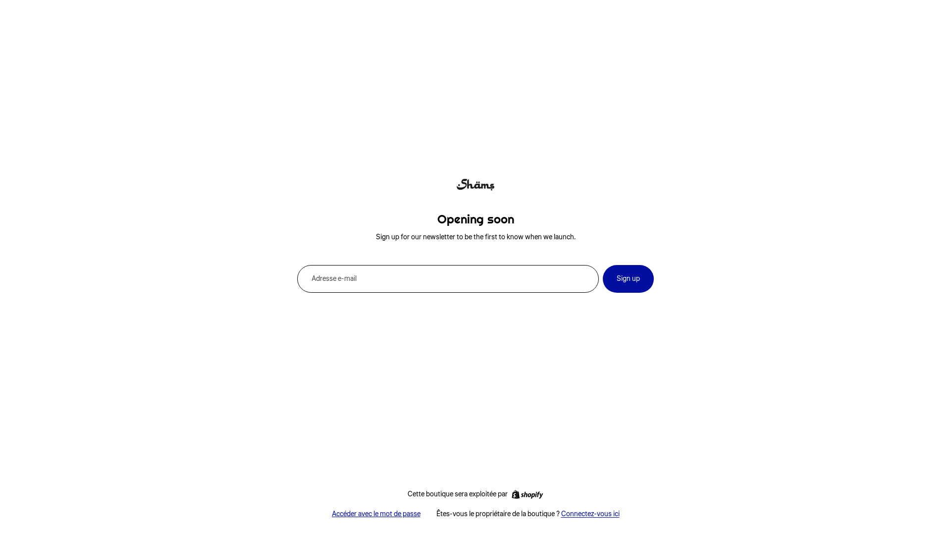 website screenshot of https://my-shams.com/