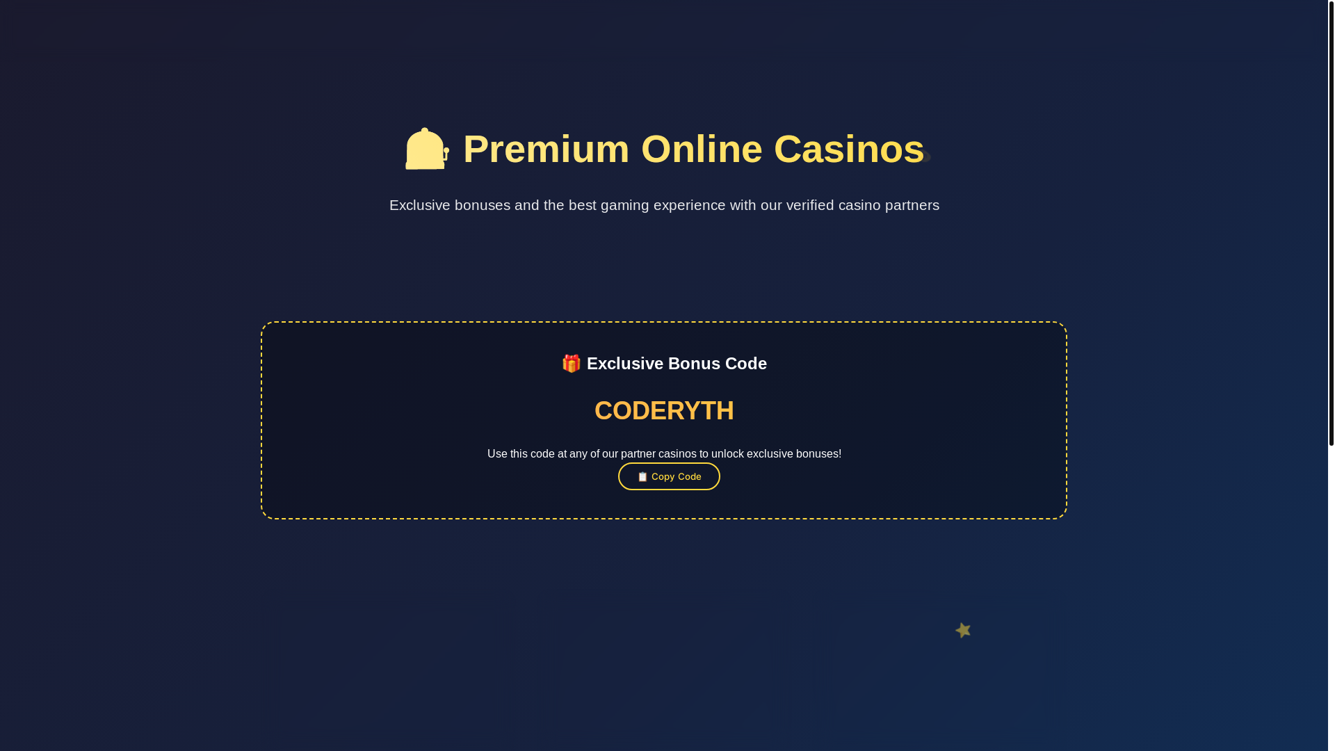 website screenshot of https://coderyth.com/