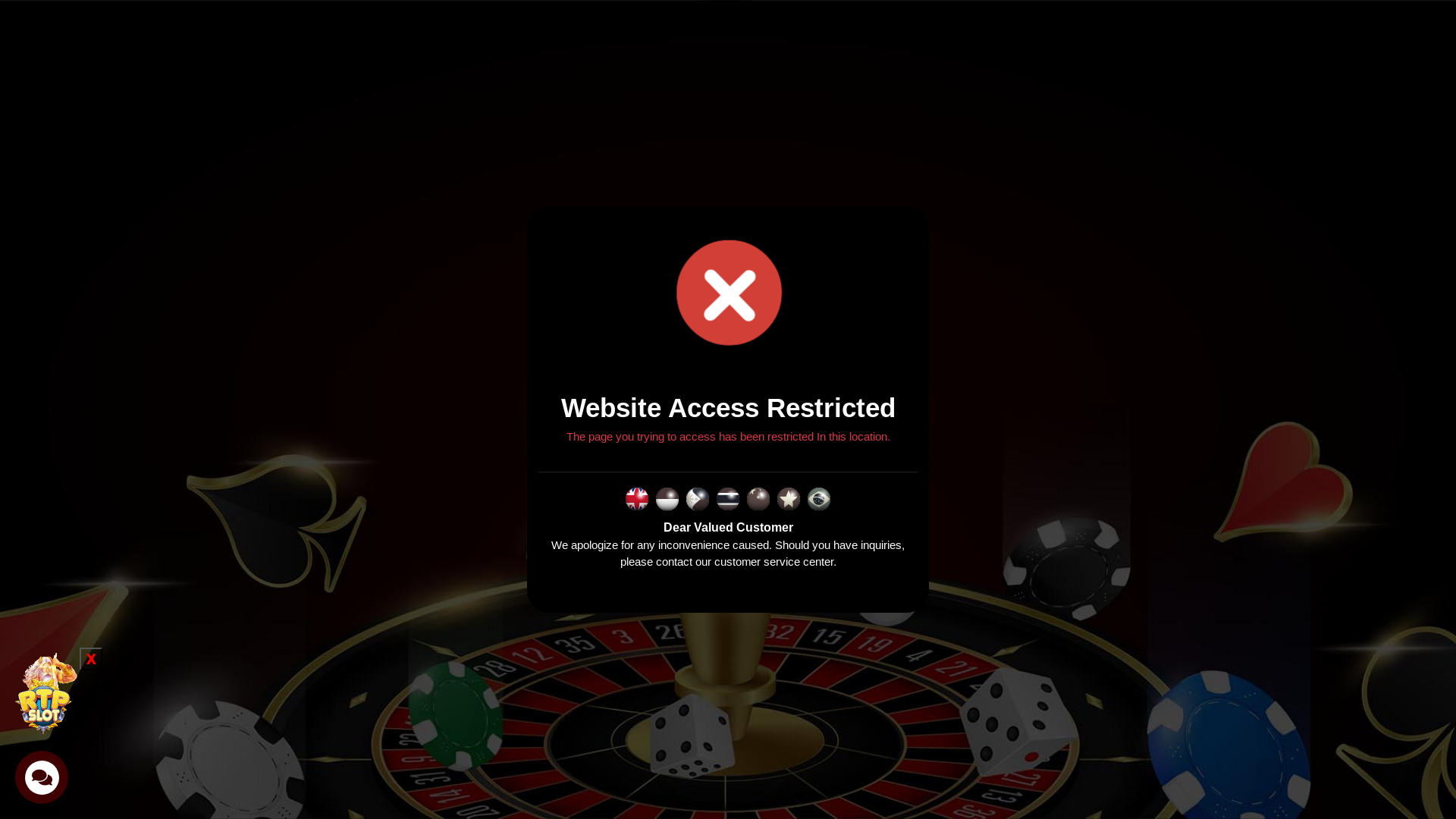 website screenshot of https://kapalbet125wd.com/