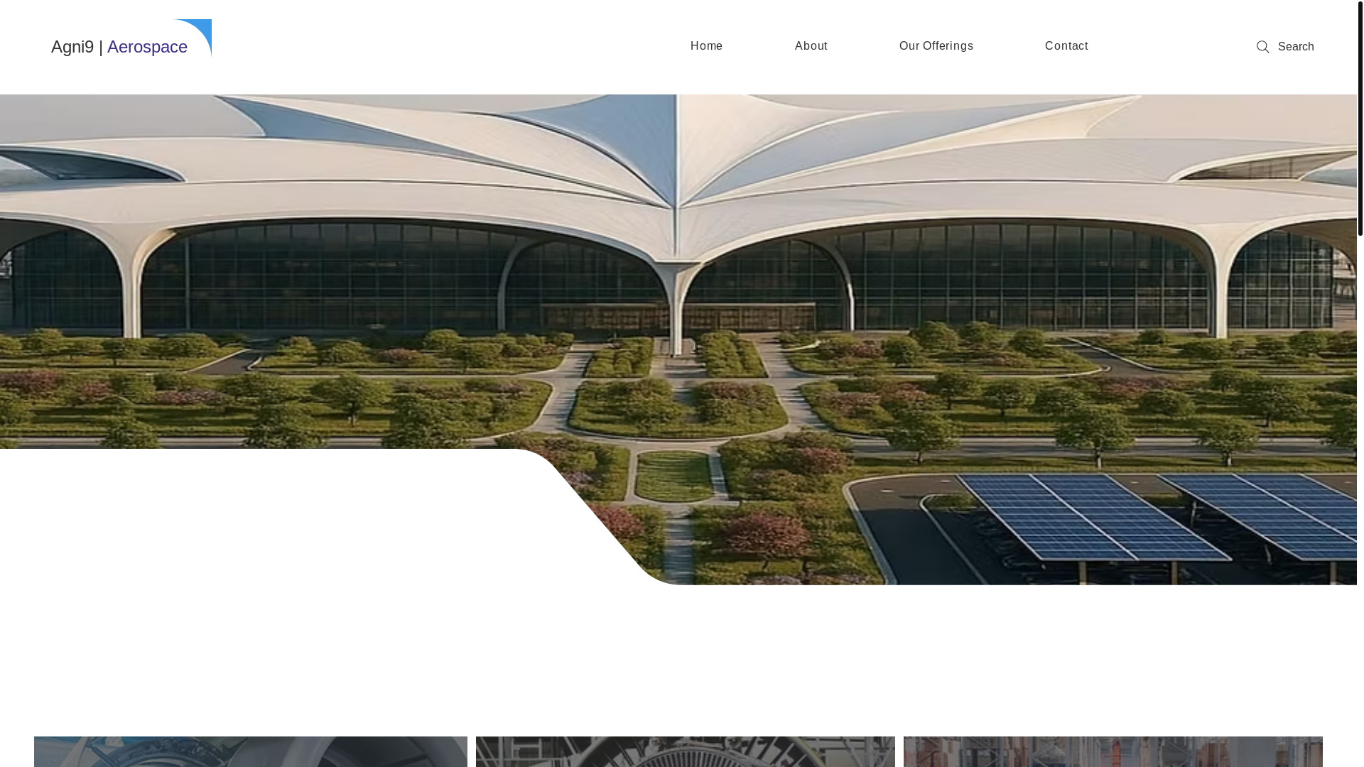website screenshot of https://agnininegroup.com/