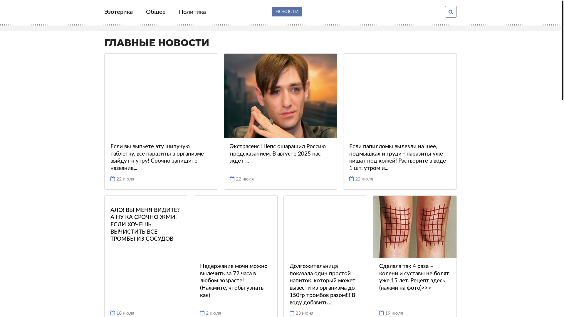 website screenshot of https://blagonwstnoje.click/