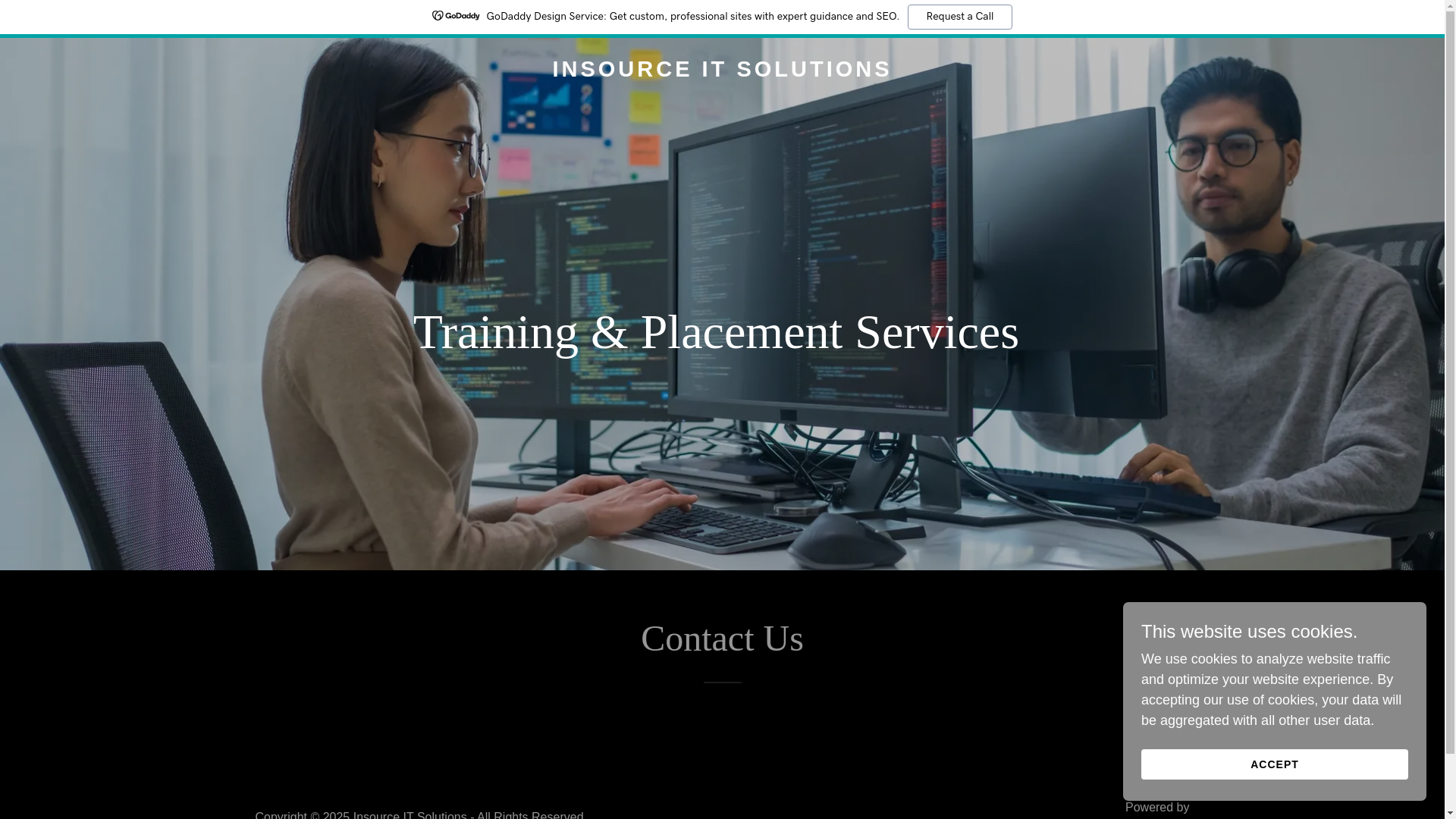 website screenshot of https://insourceitsolutions.in/