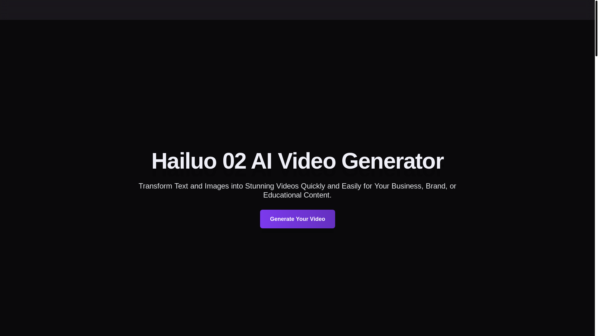 website screenshot of https://14-hailuo-video.pages.dev/
