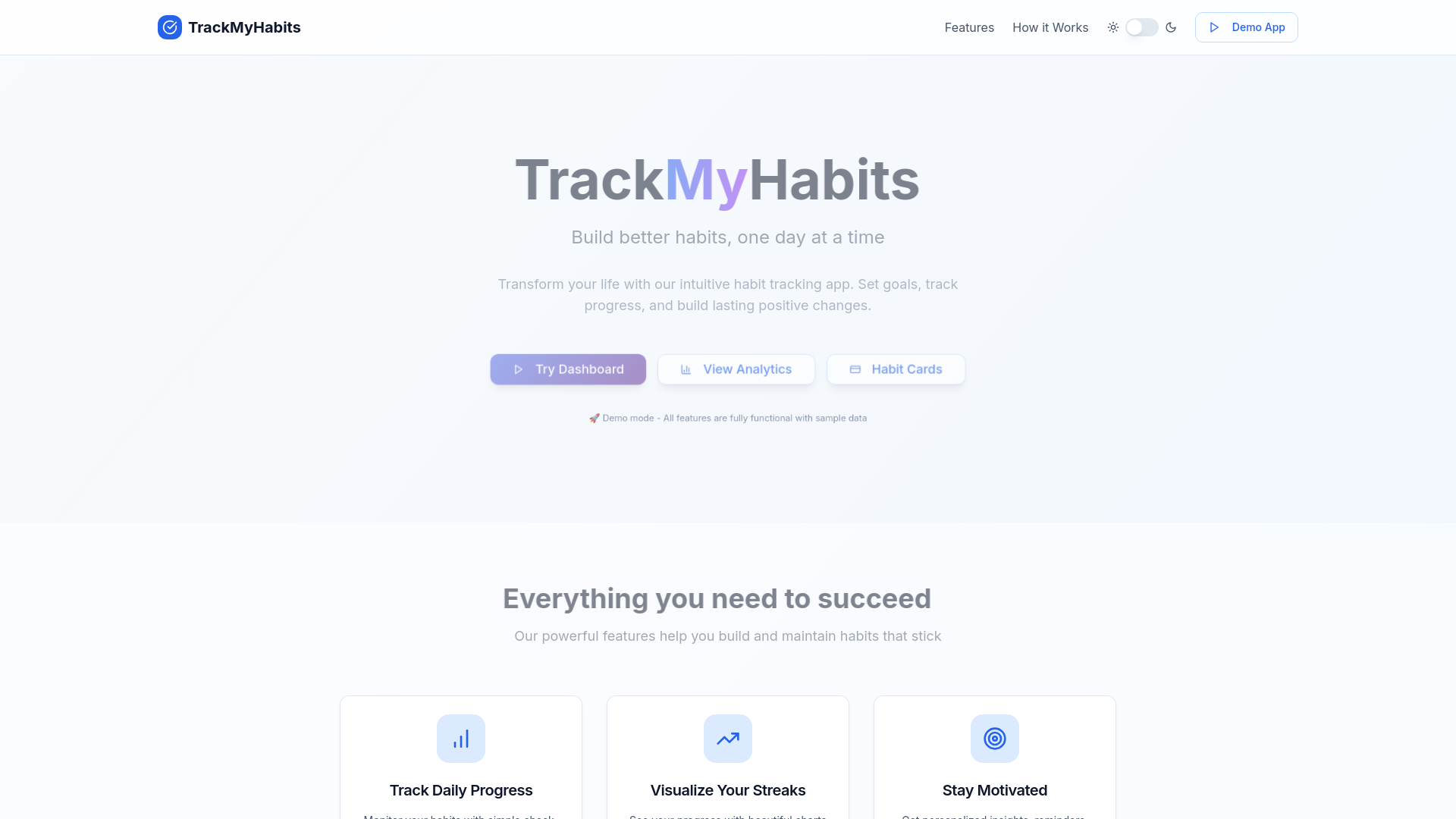 website screenshot of https://habittracker-8p1.pages.dev/