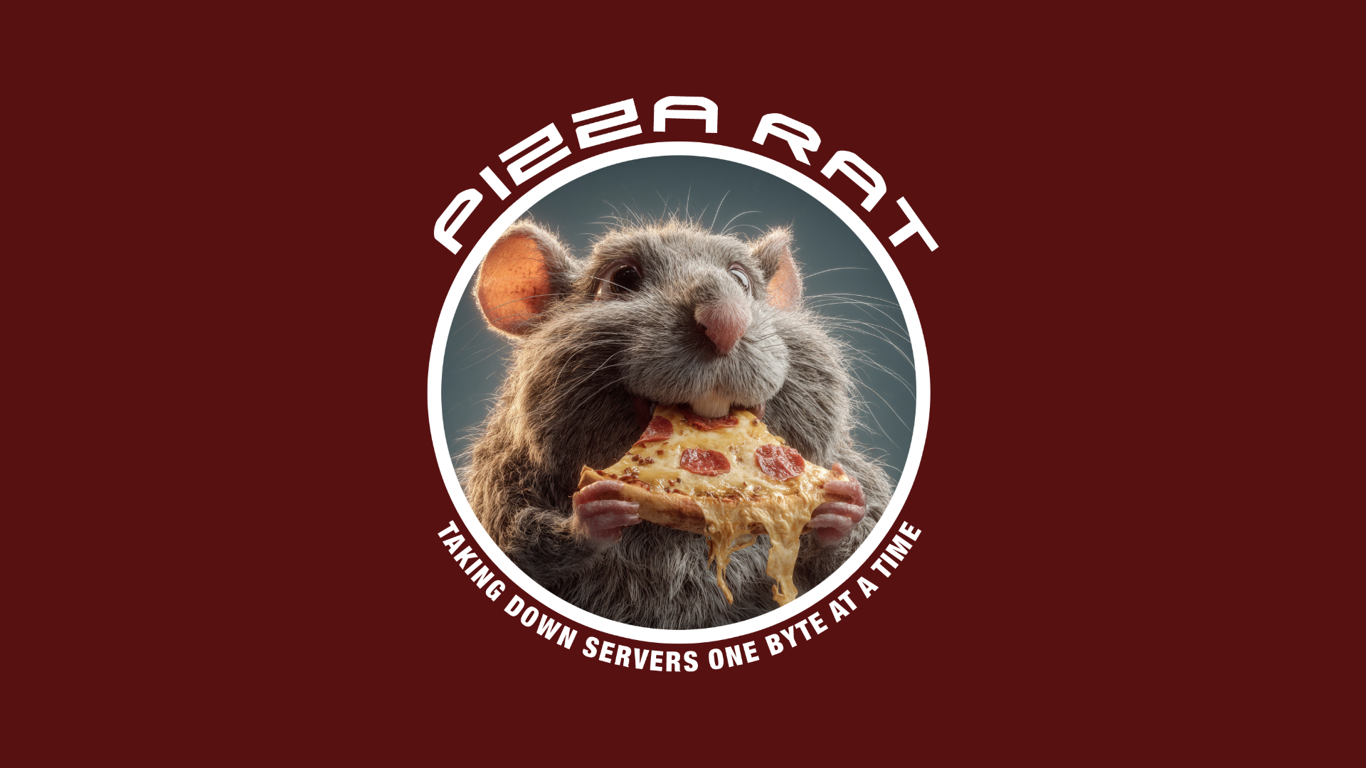 website screenshot of https://pizzarat.biz/