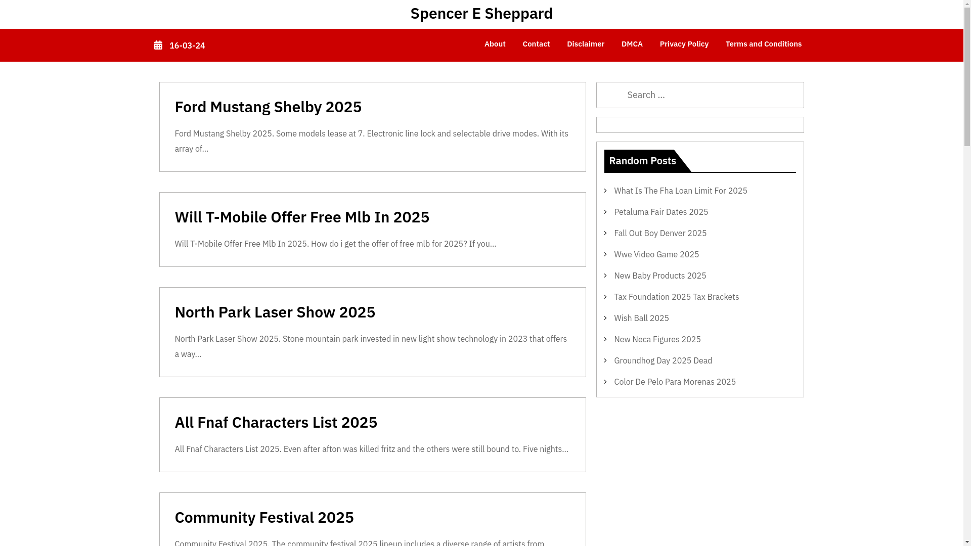 website screenshot of https://spenceresheppard.pages.dev/