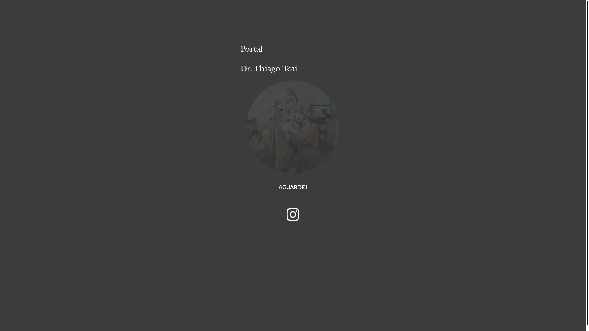 website screenshot of https://thiagototi.com/