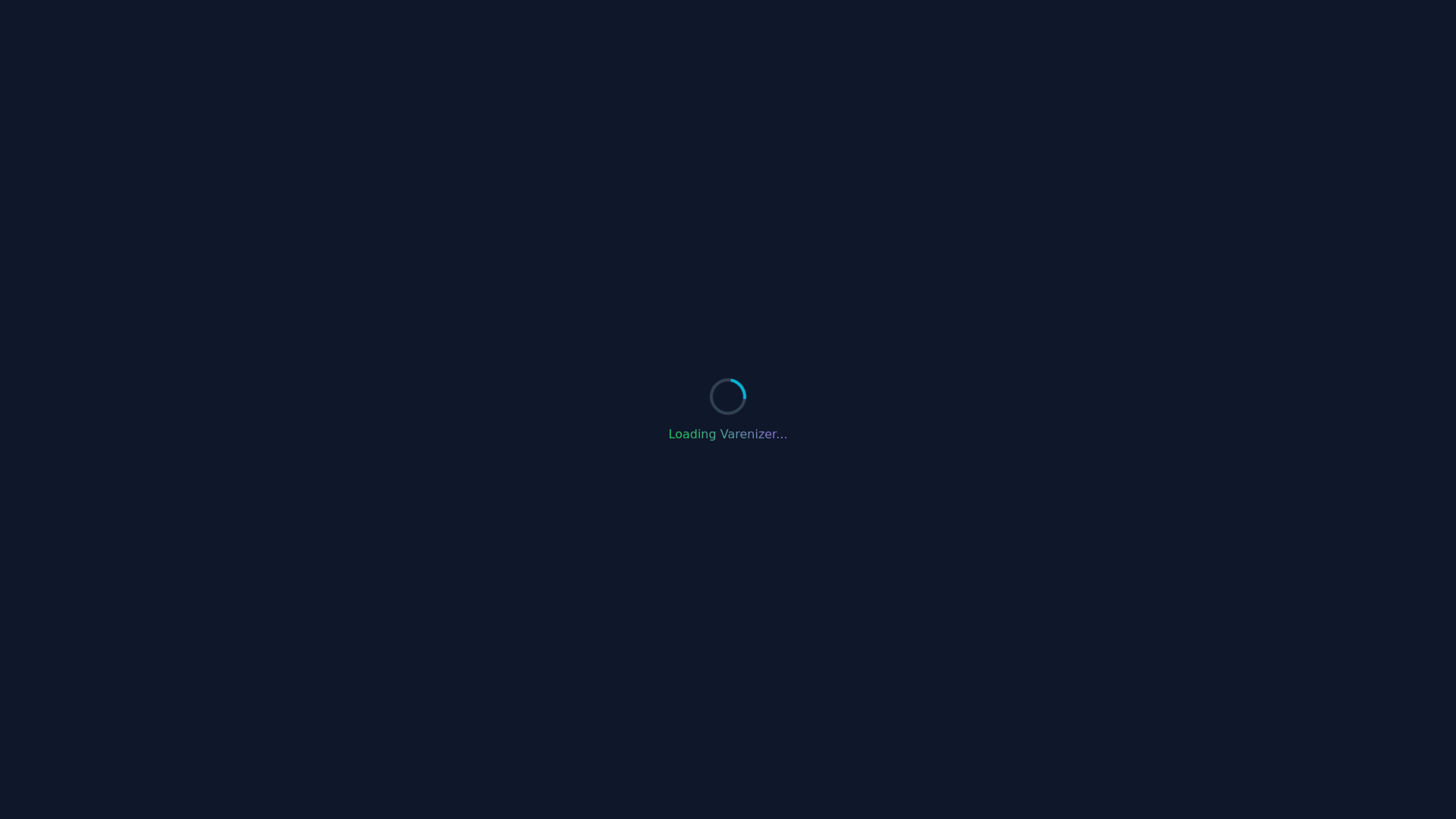 website screenshot of https://varenizer.pages.dev/