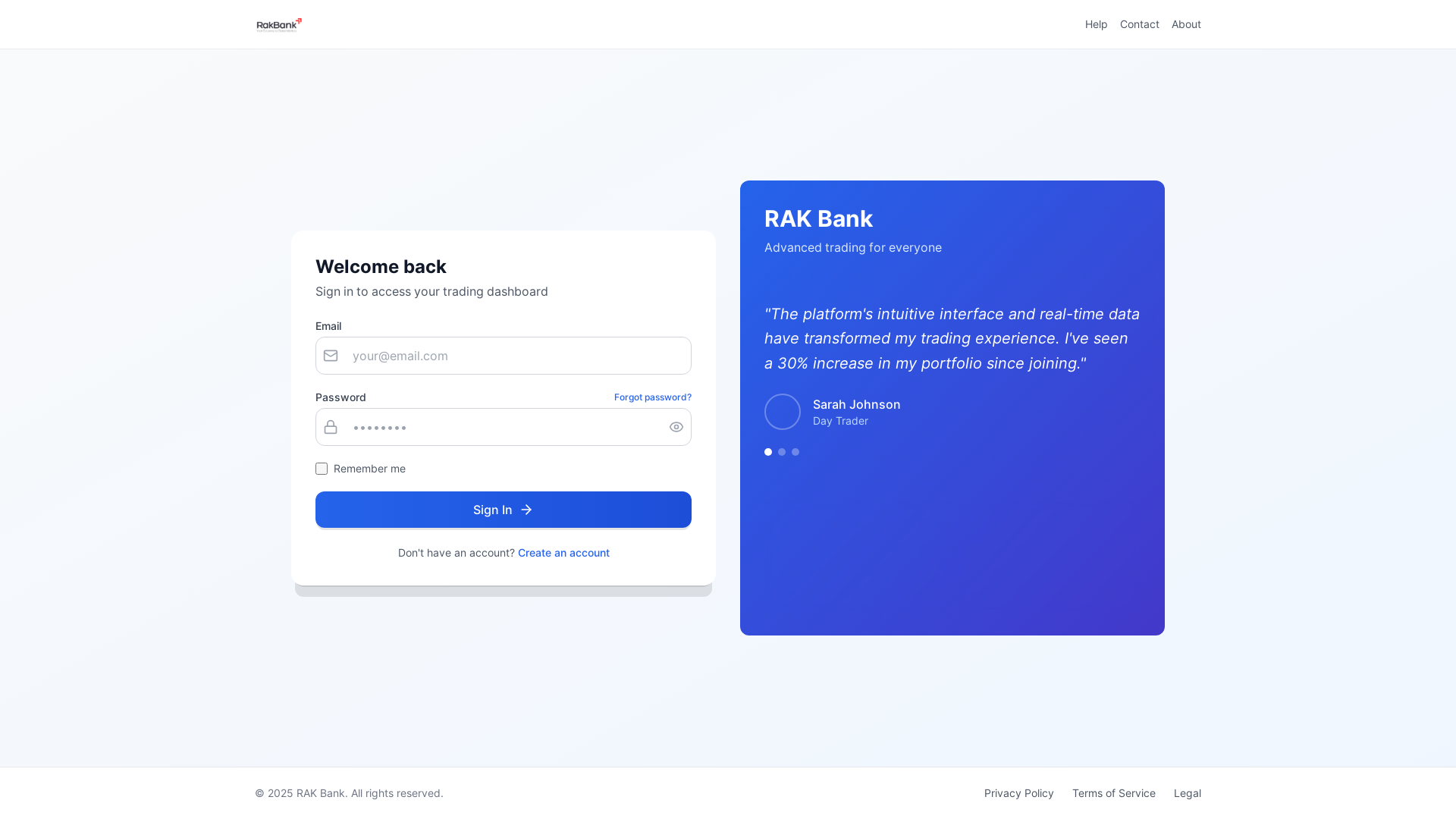 website screenshot of https://rainvesfx.com/