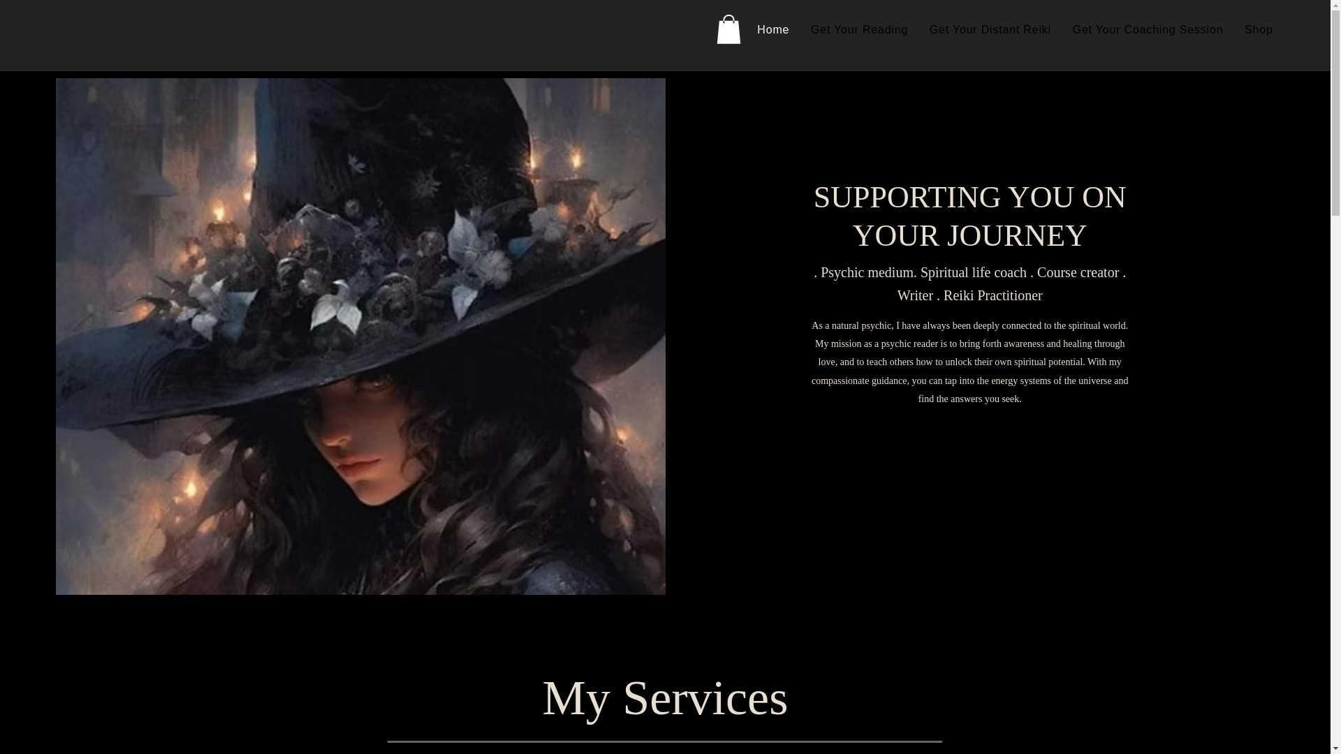 website screenshot of https://reikihealwithin.com/