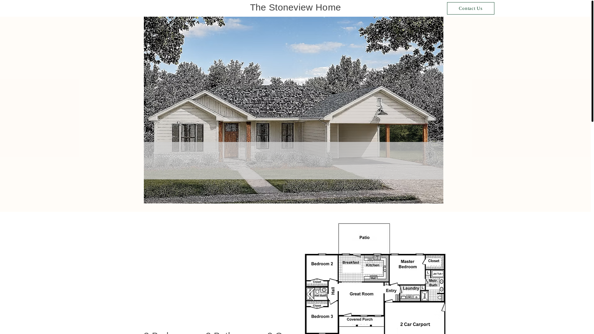 website screenshot of https://thestoneviewhome.com/