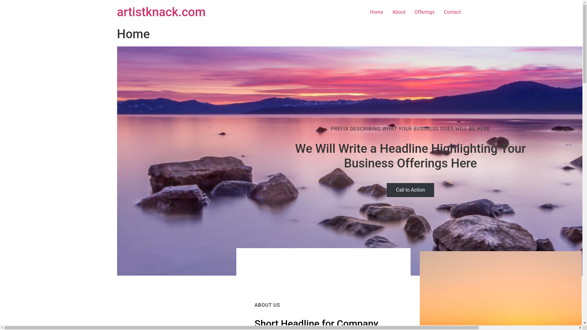 website screenshot of https://artistknack.com/