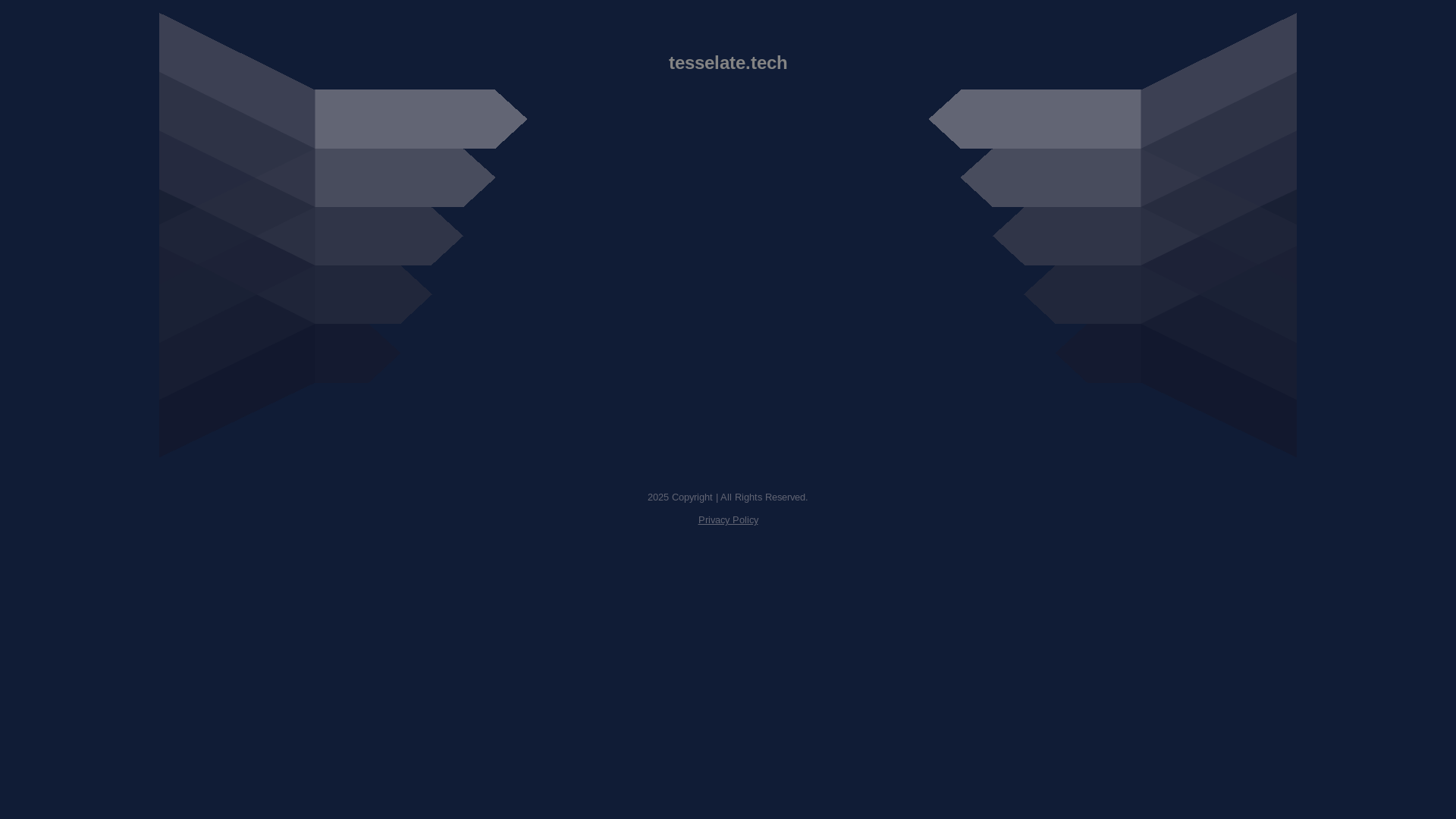 website screenshot of https://tesselate.tech/
