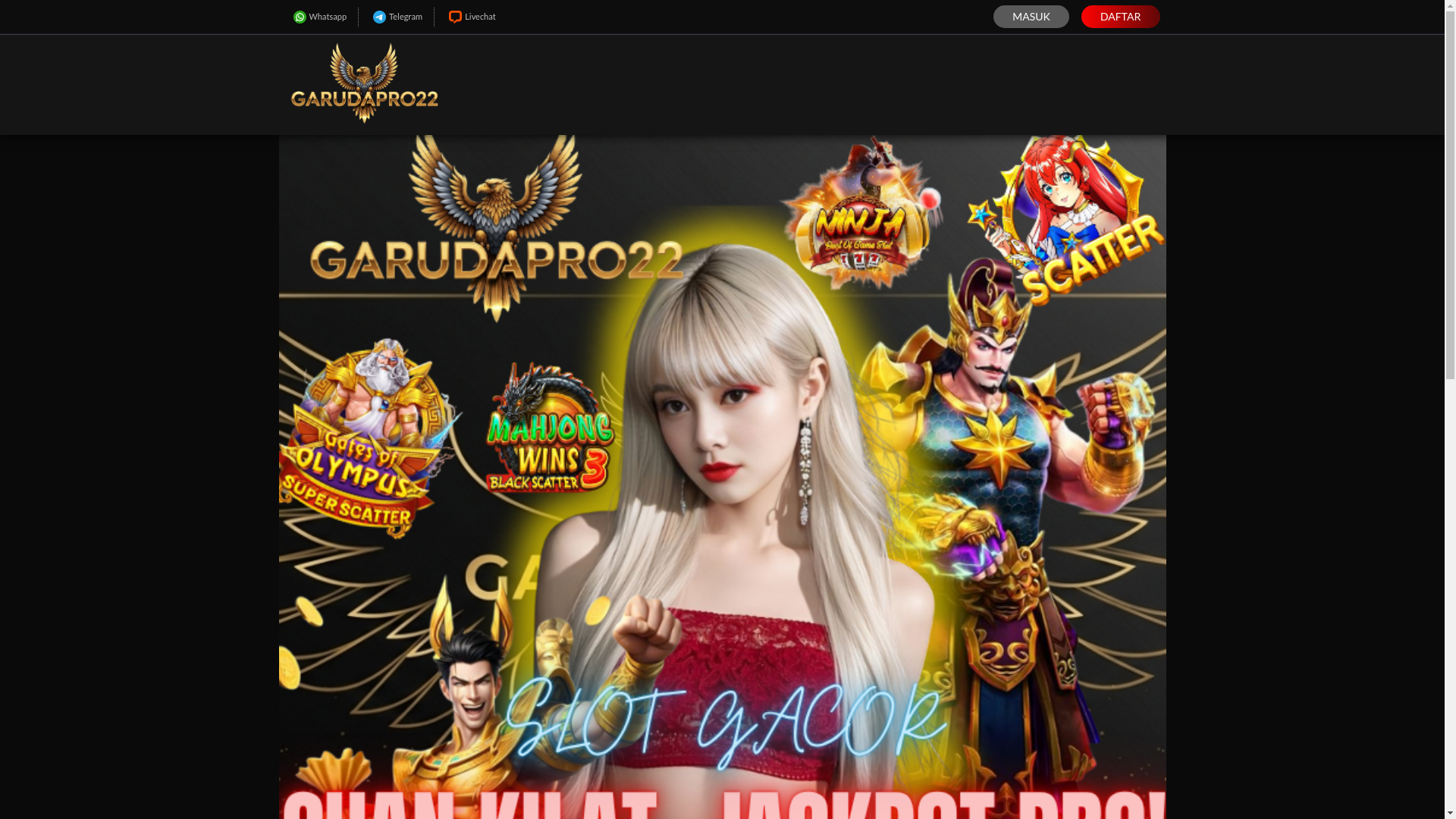 website screenshot of https://garudadada88.pages.dev/