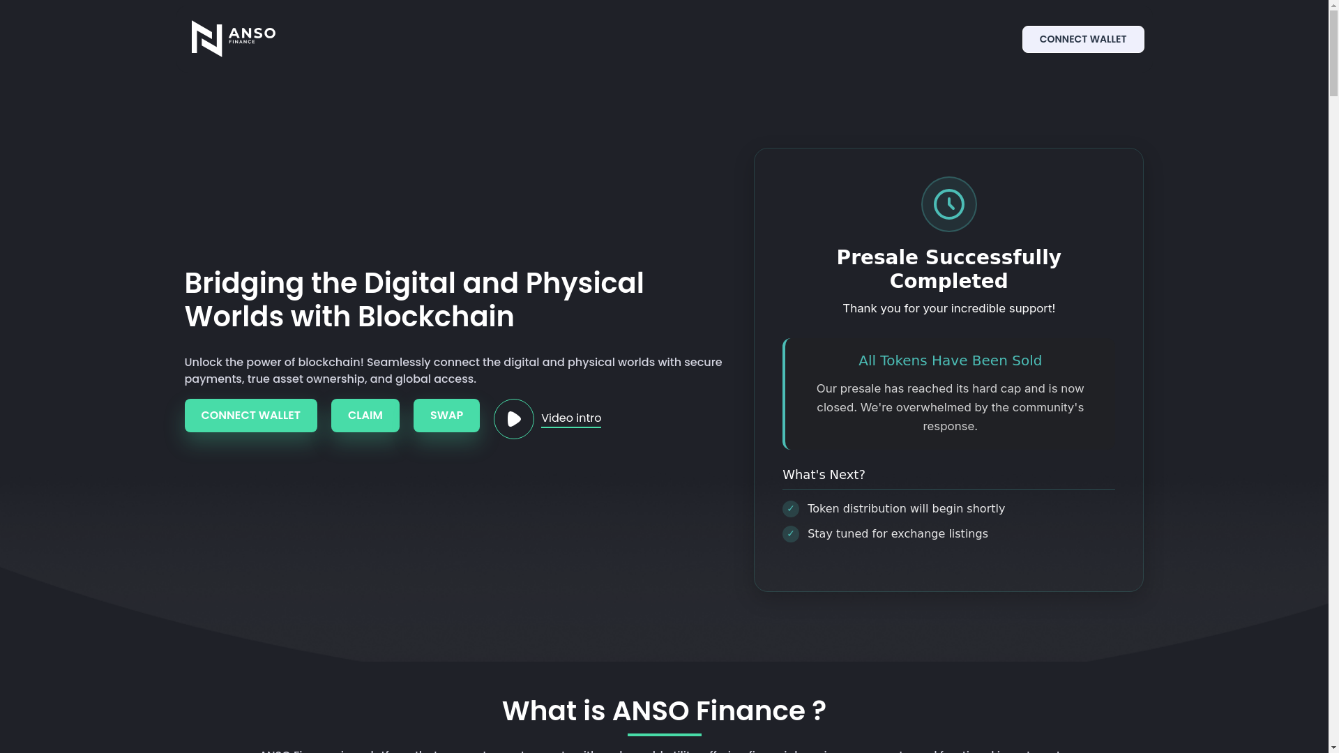 website screenshot of https://anso-finance.pages.dev/