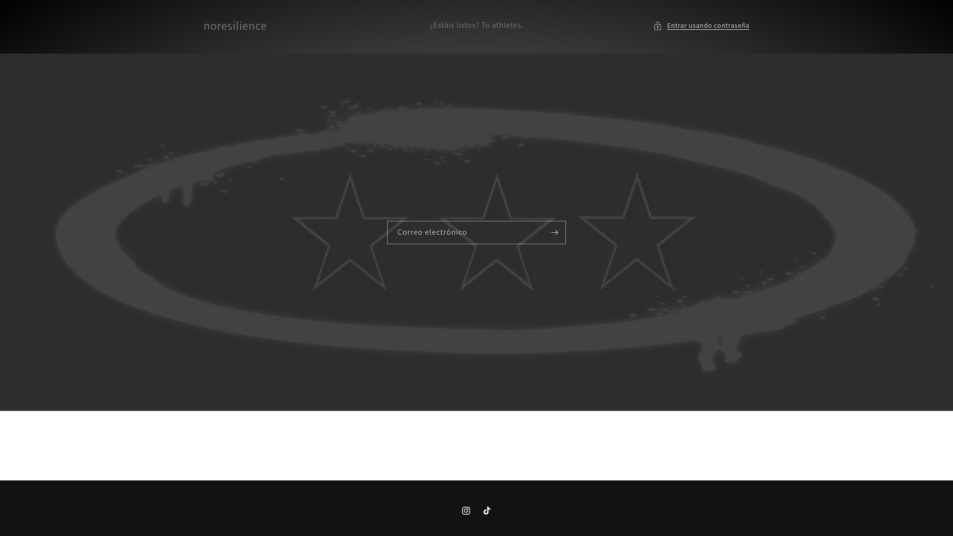 website screenshot of https://noresilience.com/