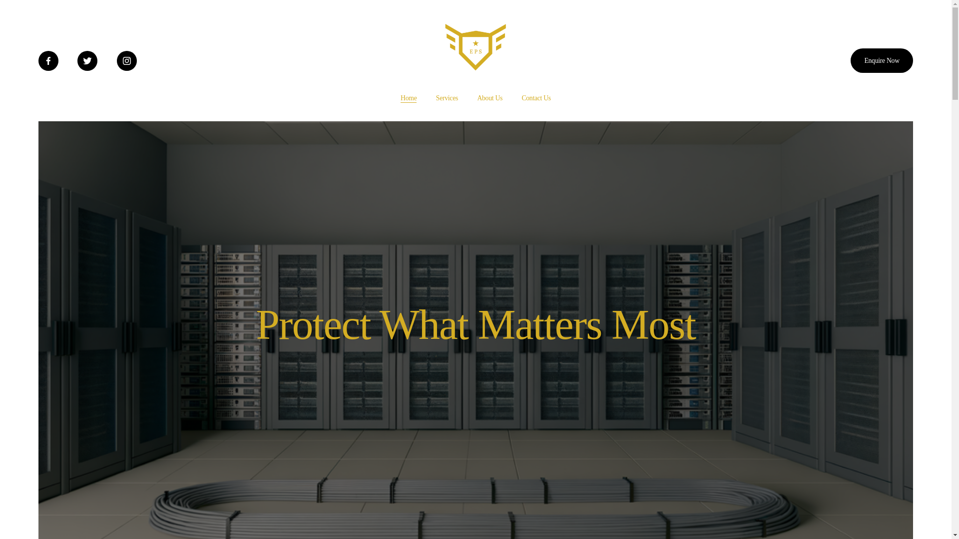 website screenshot of https://eliteprotectionservices.com.au/