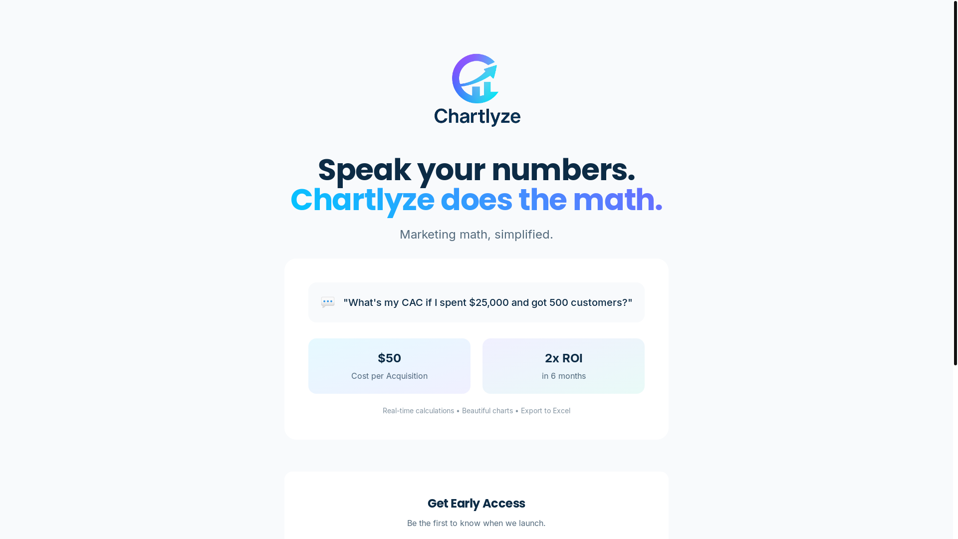 website screenshot of https://chartlyze.pages.dev/
