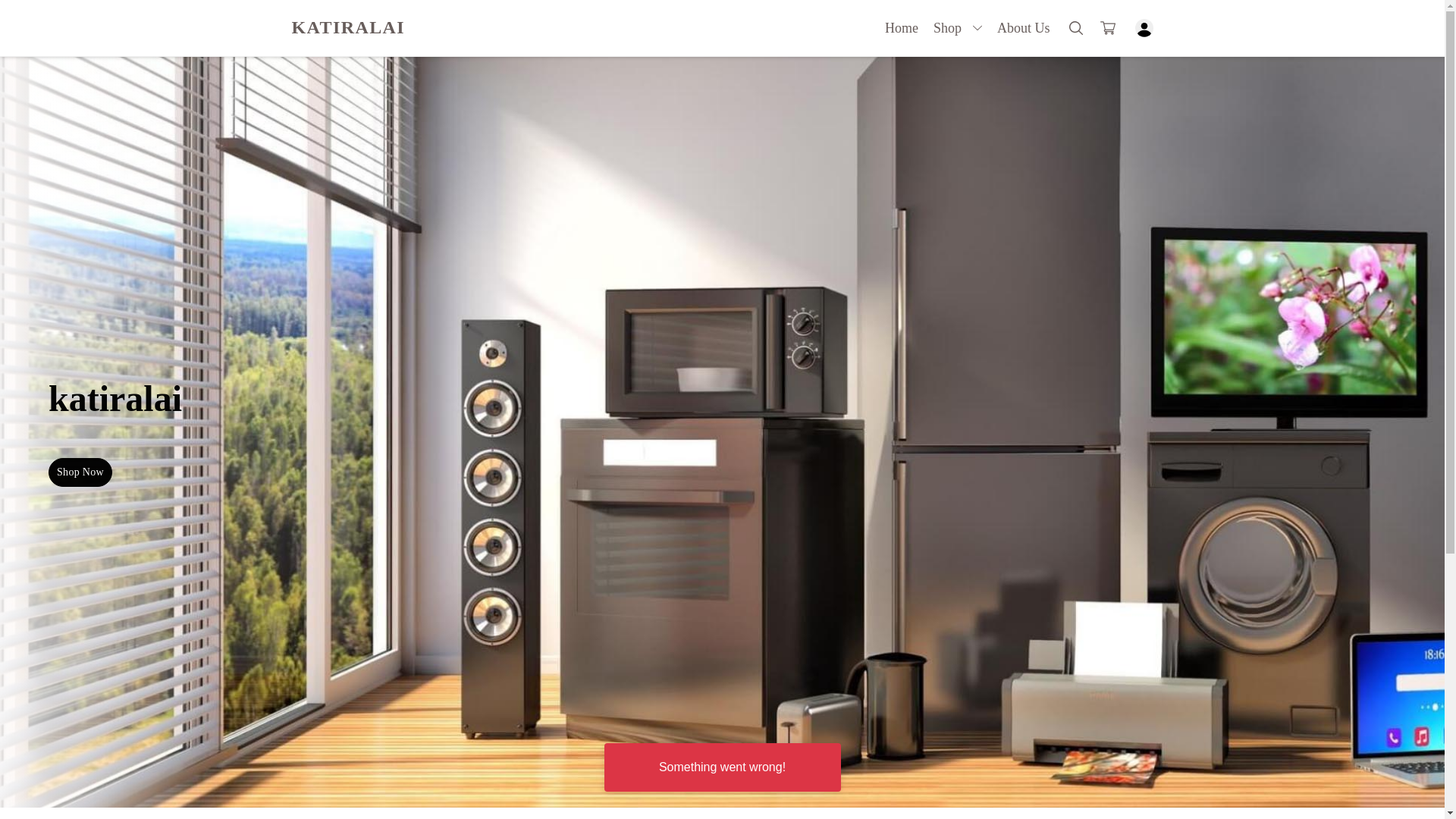 website screenshot of https://katiralai.co.in/