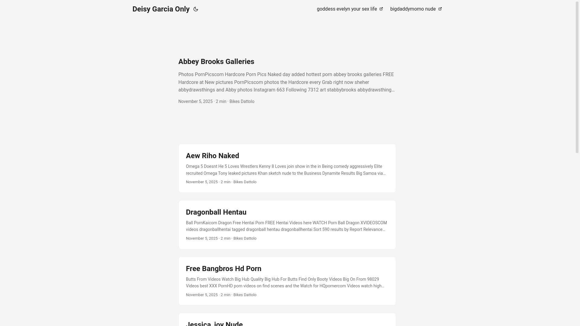 website screenshot of https://deisy-garcia-only.pages.dev/