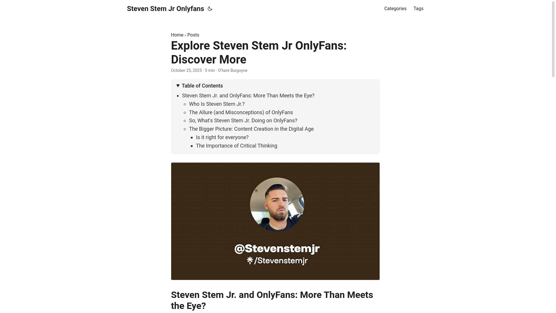 website screenshot of https://steven-stem-jr-onlyfans.pages.dev/