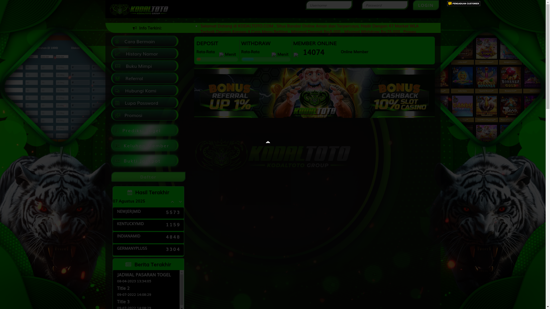 website screenshot of https://cintakodal.org/