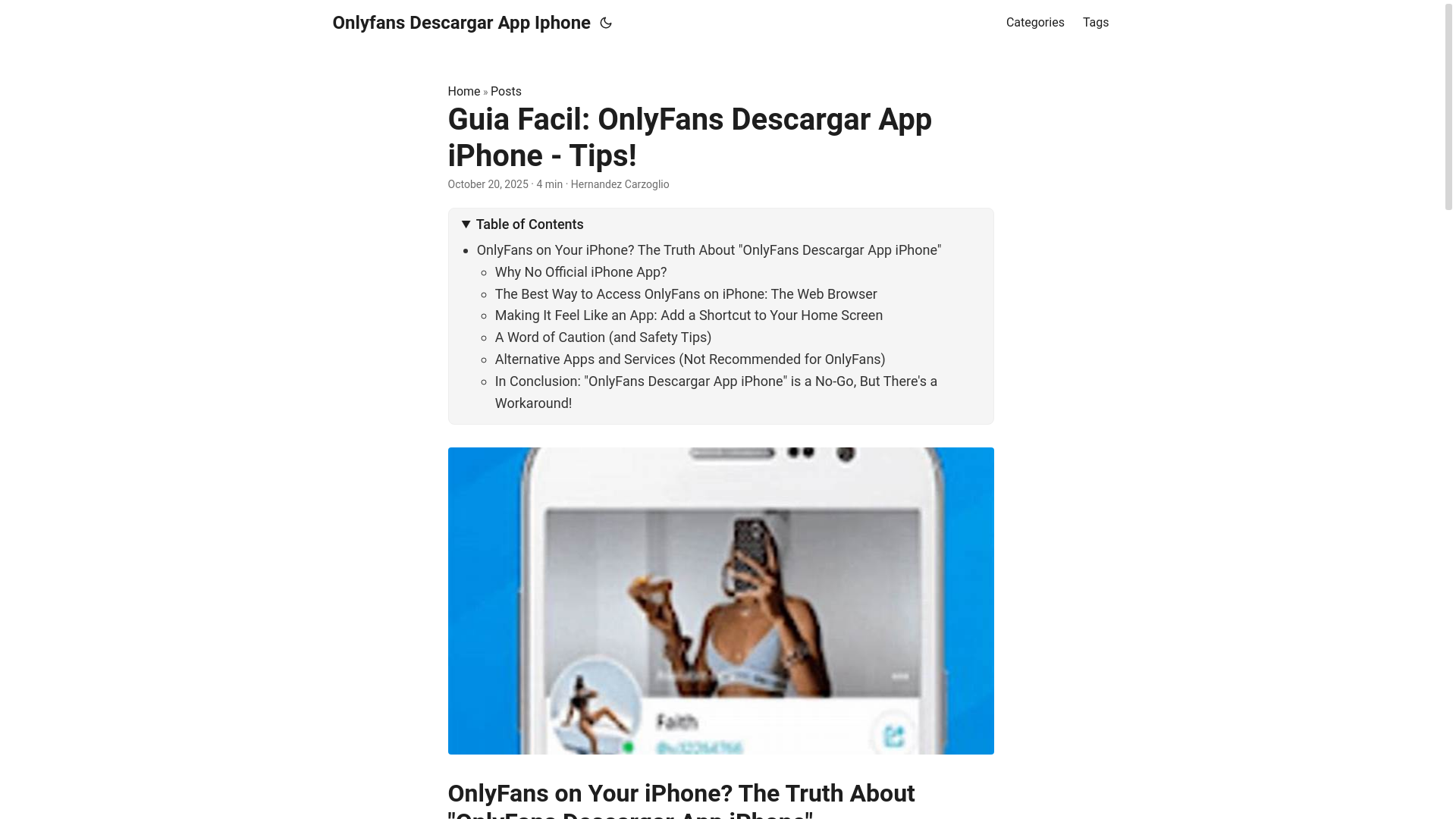 website screenshot of https://onlyfans-descargar-app-iphone.pages.dev/