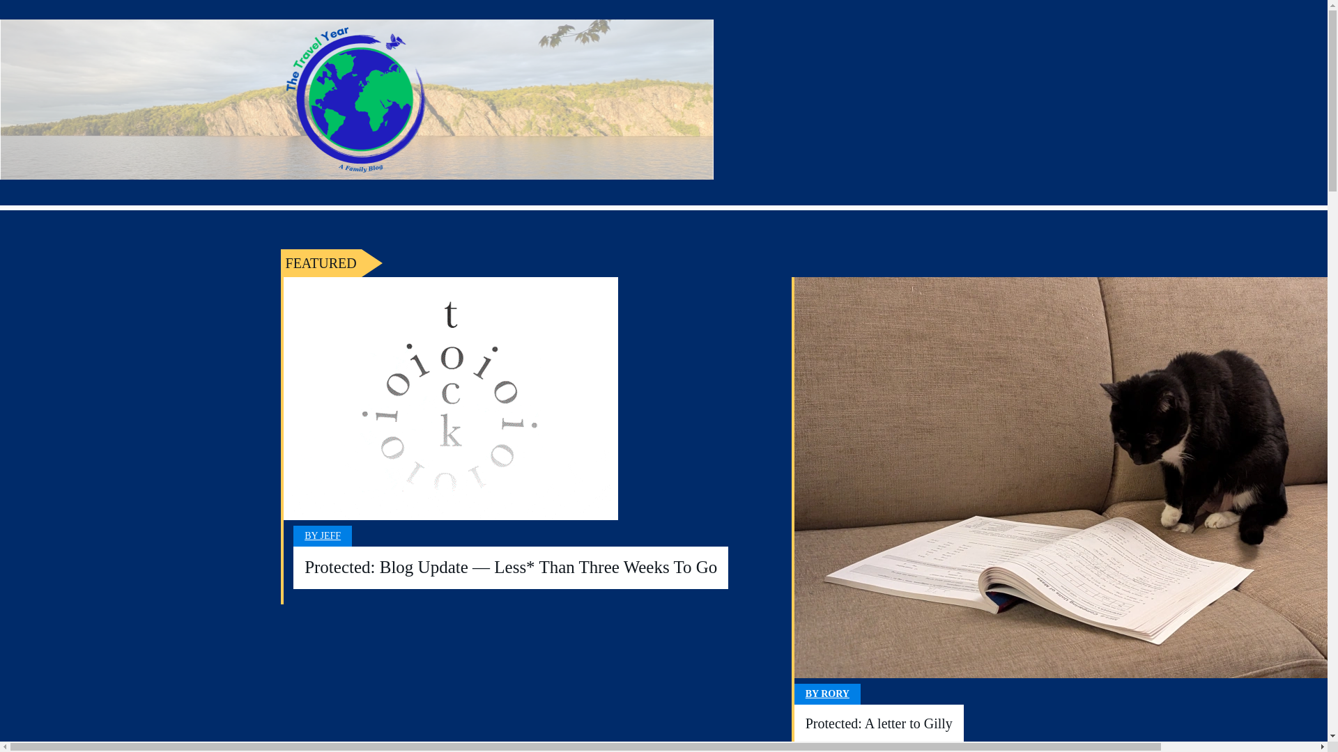 website screenshot of https://thetravelyear.ca/