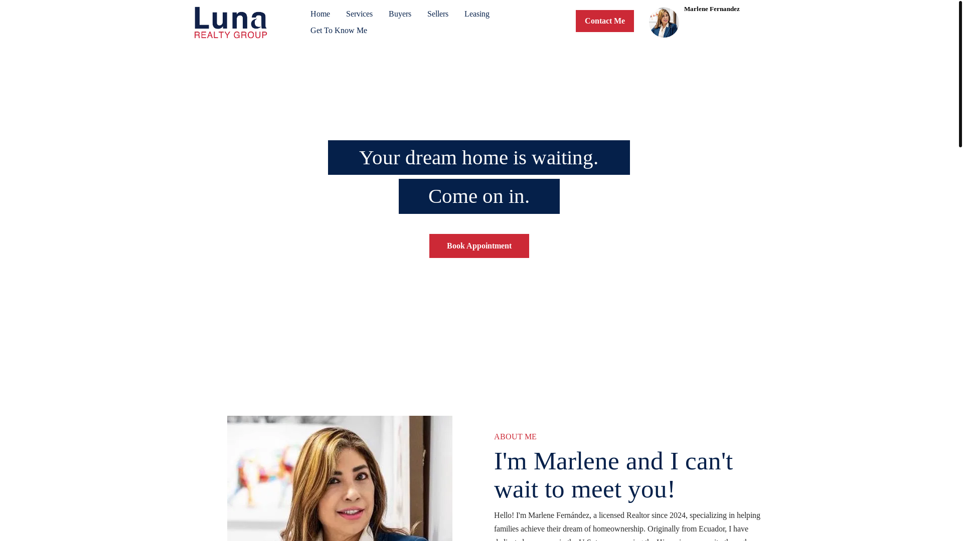 website screenshot of https://buywithmarlene.com/