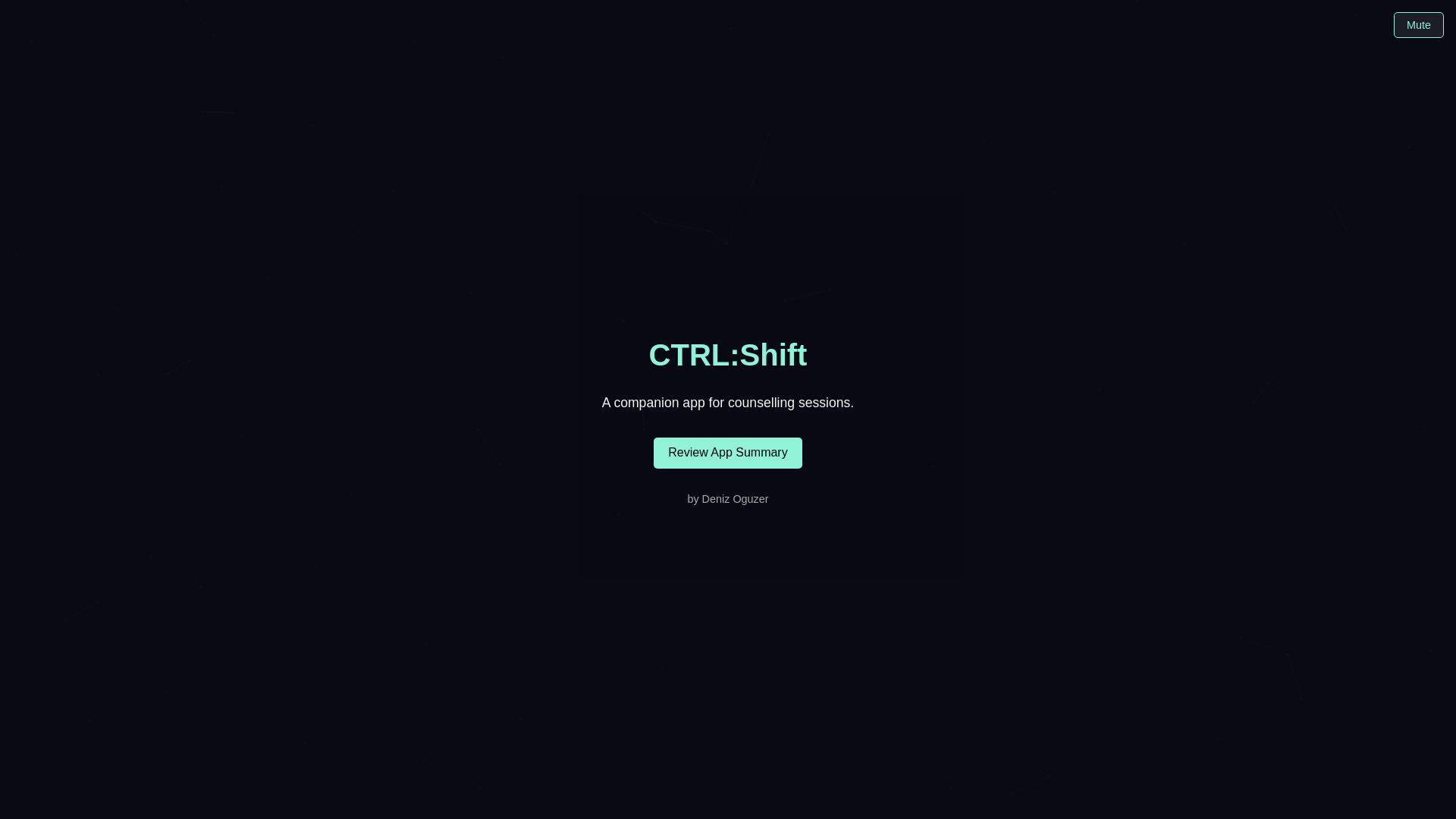 website screenshot of https://ctrl-shift.app/