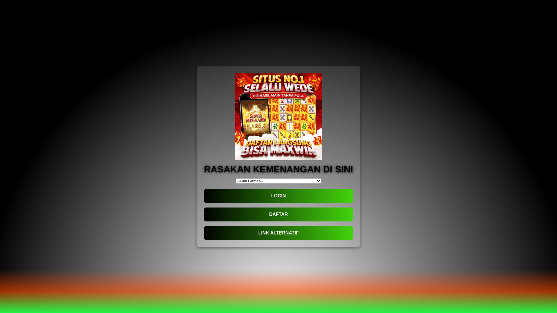 website screenshot of https://tesampbentar.pages.dev/