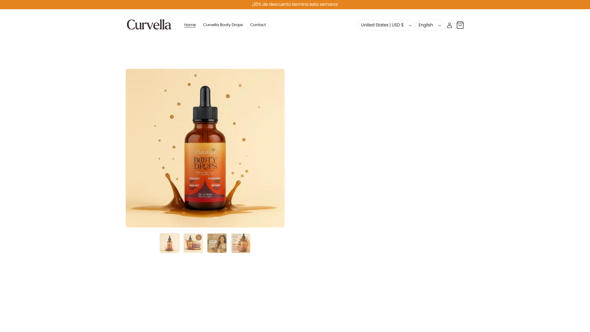 website screenshot of https://shopellisellis.com/