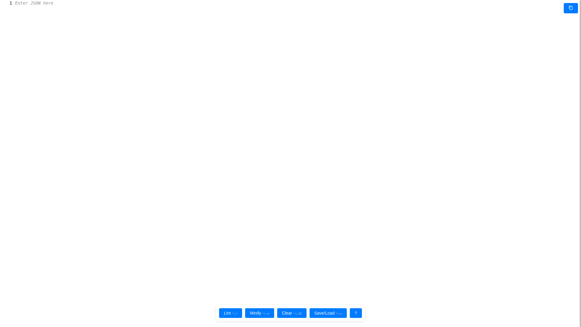 website screenshot of https://json-linter-tool.pages.dev/