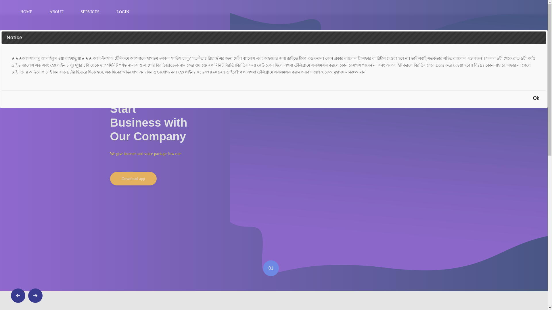 website screenshot of https://shafitelecom.top/