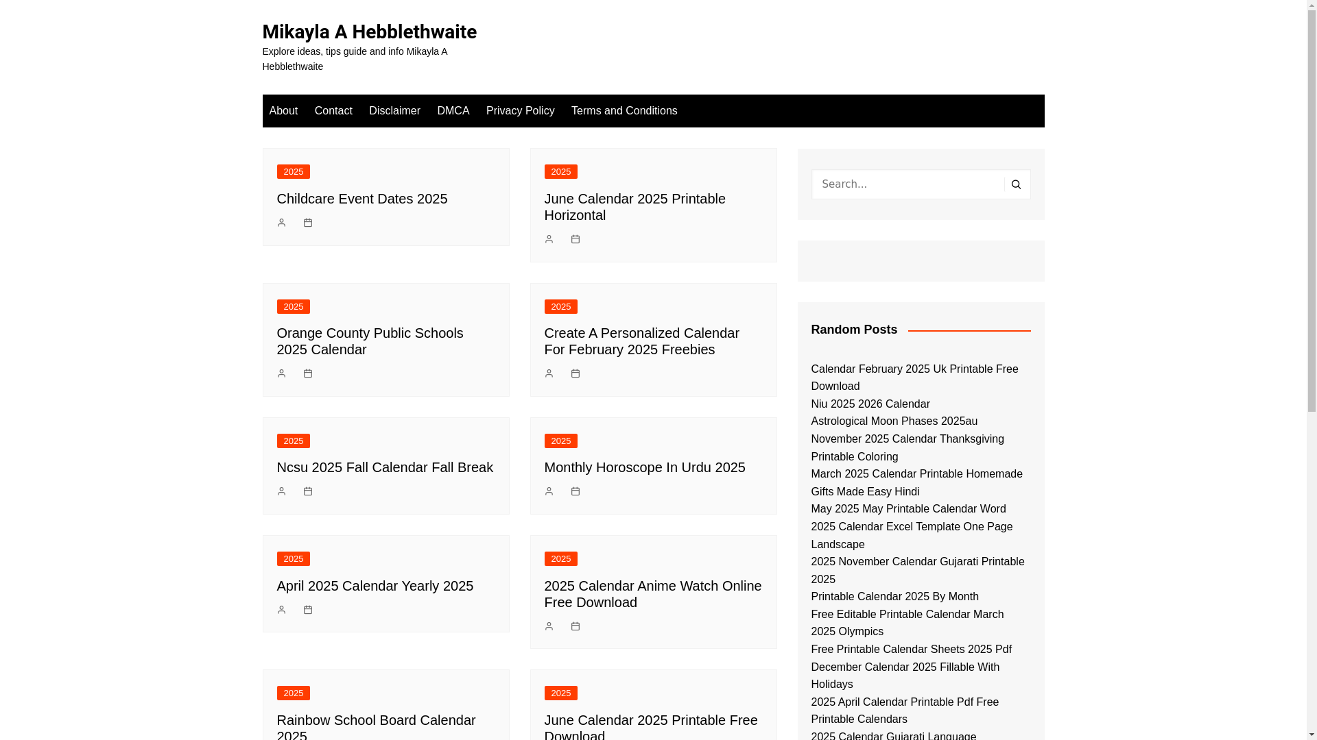 website screenshot of https://mikaylaahebblethwaite.pages.dev/