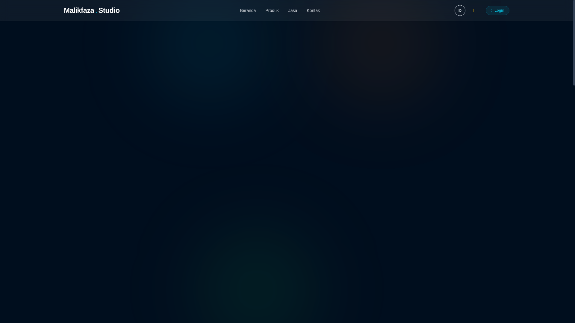 website screenshot of https://malikfazaweb.pages.dev/