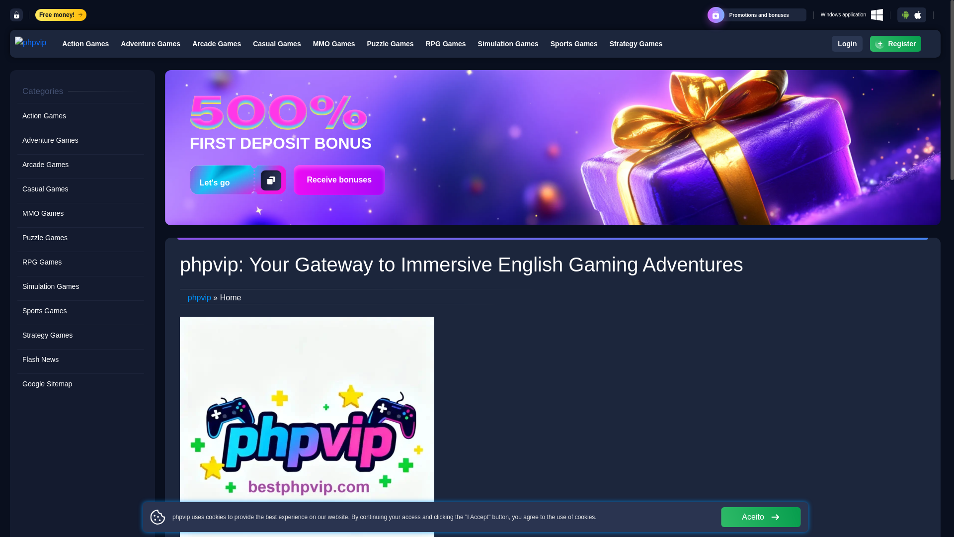 website screenshot of https://bestphpvip.com/