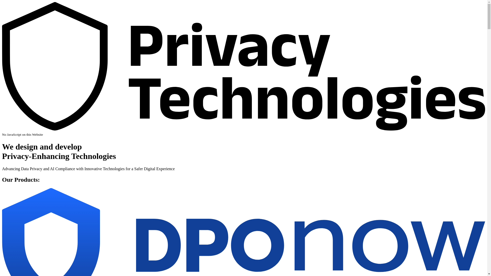 website screenshot of https://privacy-technologies-website.pages.dev/