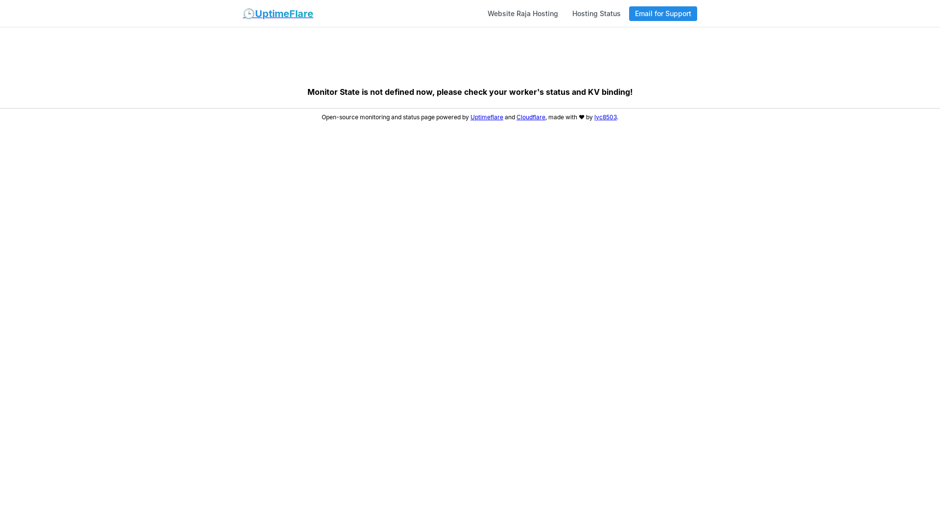 website screenshot of https://uptimeflare-68x.pages.dev/