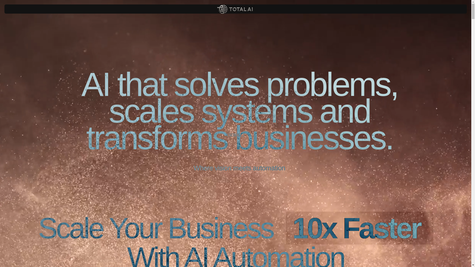 website screenshot of https://onetotalai.com/