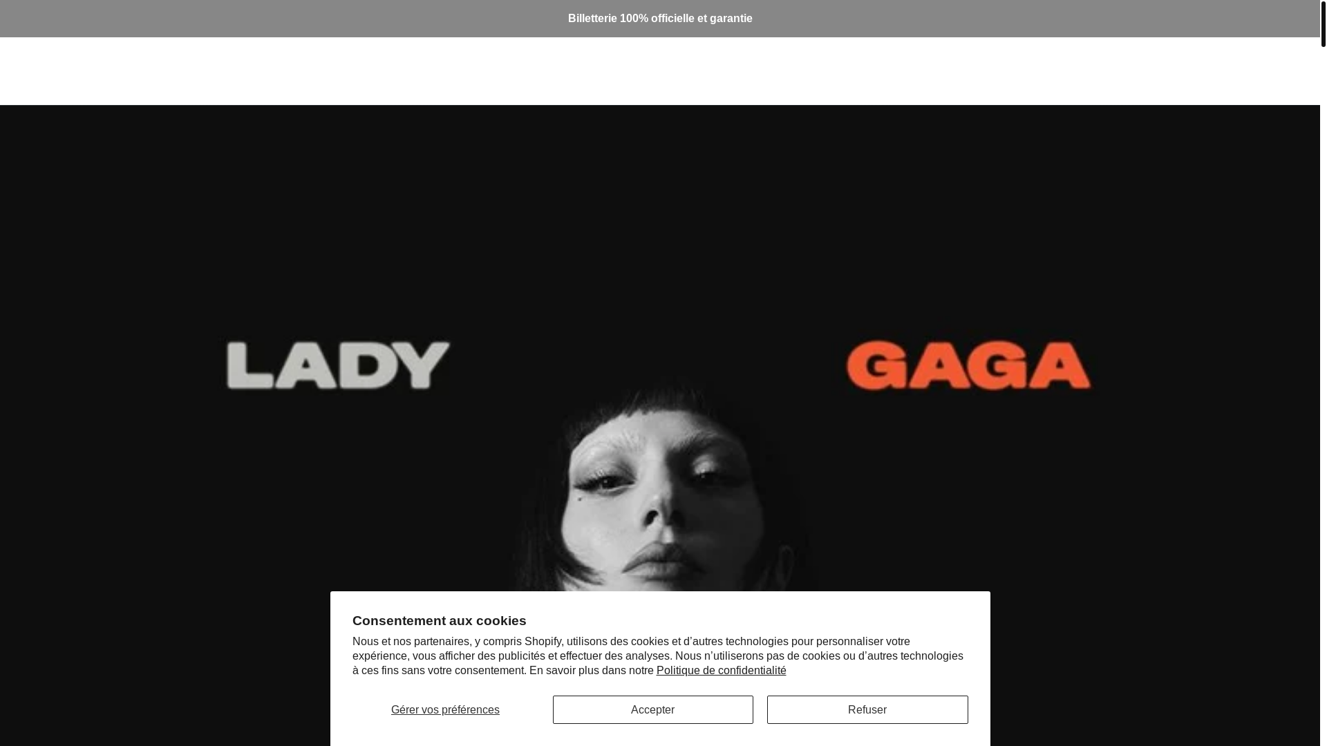 website screenshot of https://ticket-themayhemball.com/