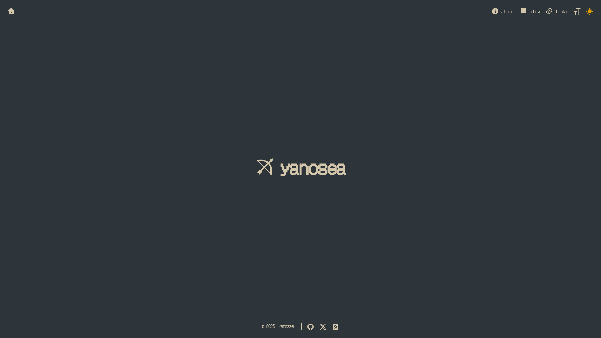 website screenshot of https://yanoportfolio.pages.dev/