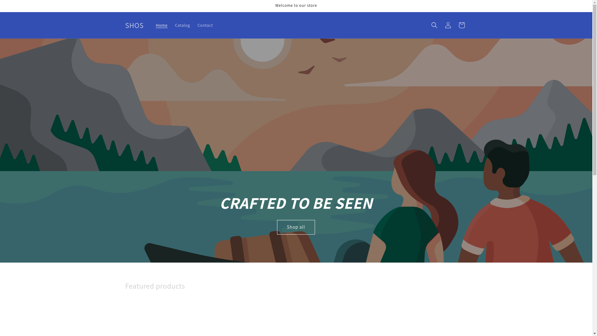website screenshot of https://shoscollective.com/