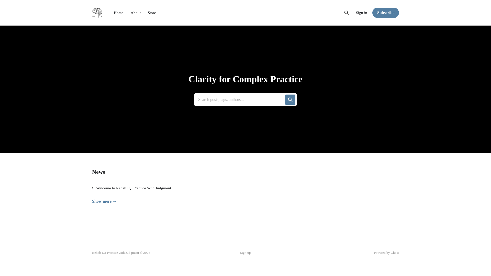 website screenshot of https://practicewithjudgment.com/