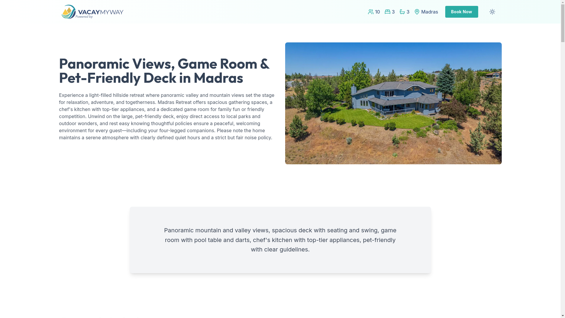 website screenshot of https://hillsideview.house/