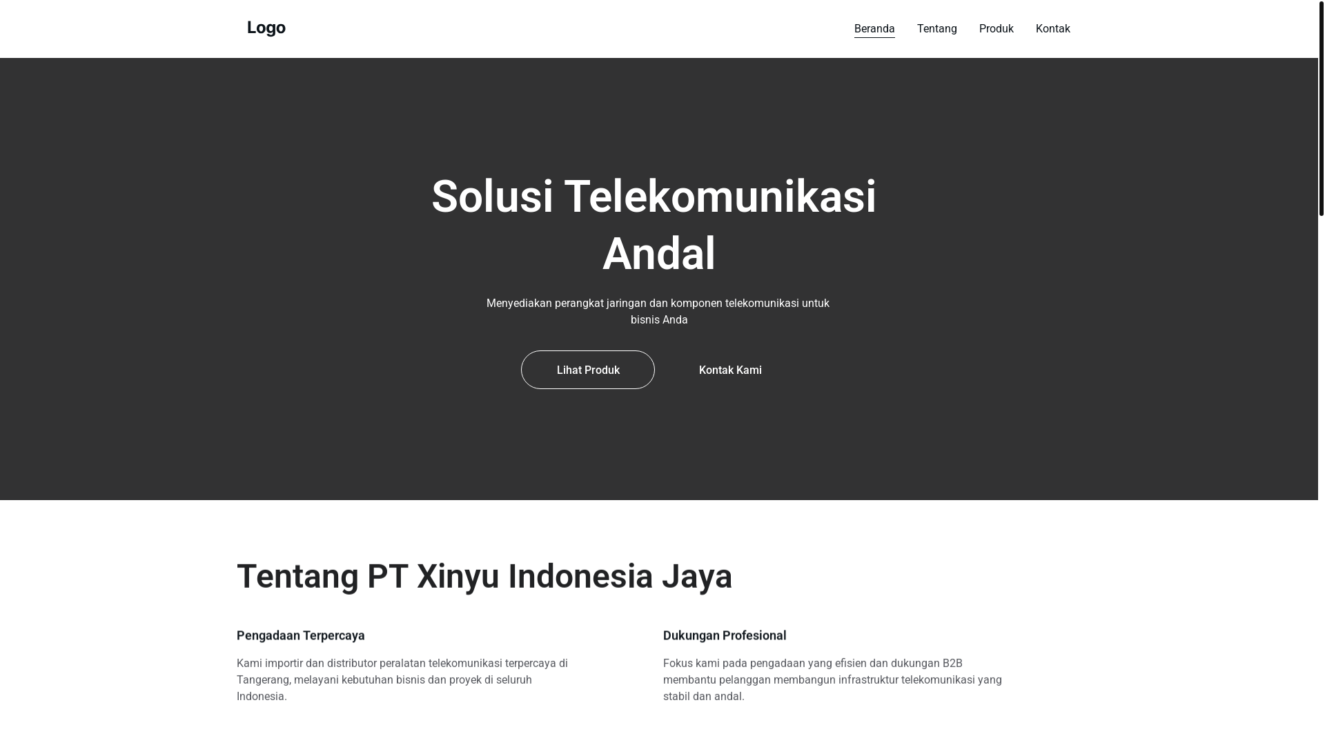 website screenshot of https://xinyujaya.com/