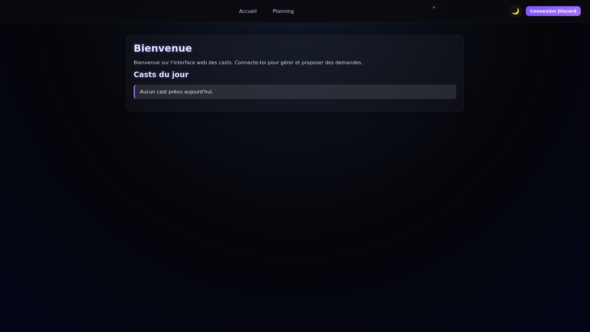 website screenshot of https://rscast.fr/