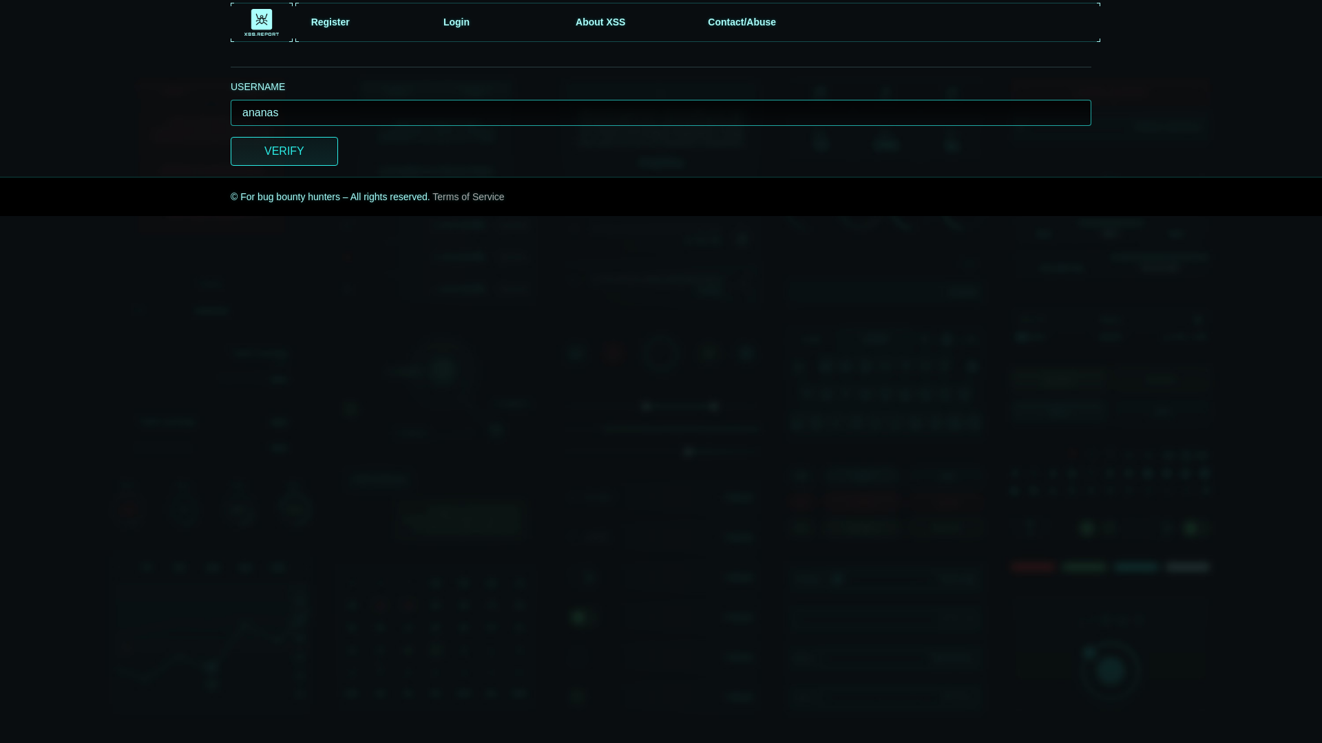 website screenshot of https://xss.report/verify/3c4768b21e17ebad7bef229431710b0594bf31b7c016936560f4c80c496d8fd5