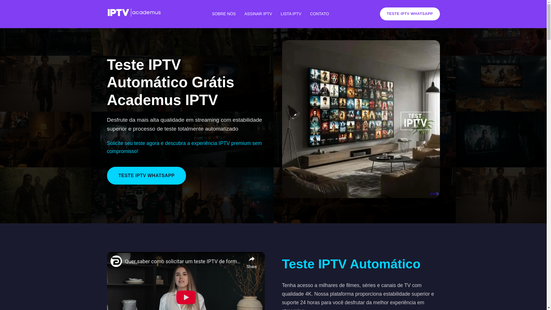 website screenshot of https://iptv-academus-pro-br.pages.dev/